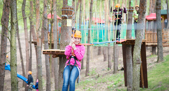 Park Linowy Jachranka pod Warszawą